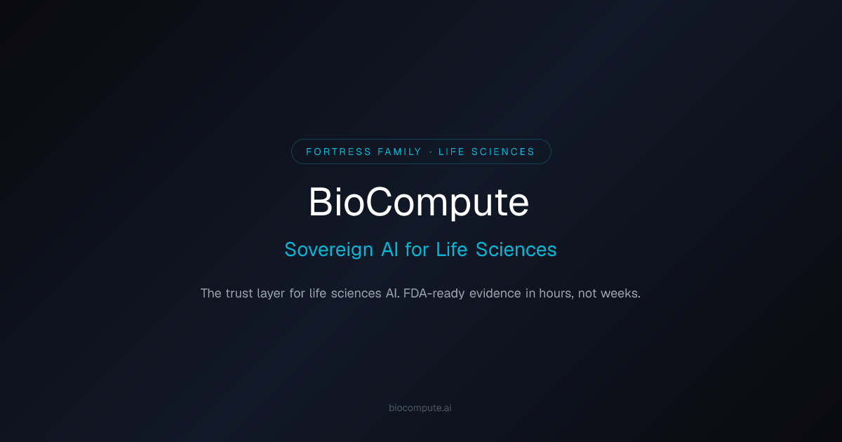 BioCompute — AI Governance for Life Sciences | FDA-Ready